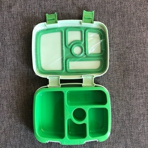 NWT Bentgo Kids Lunch Box Container Green - Picture 9 of 13